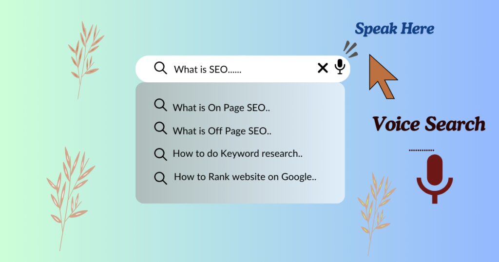 Seo Efforts For Voice Search