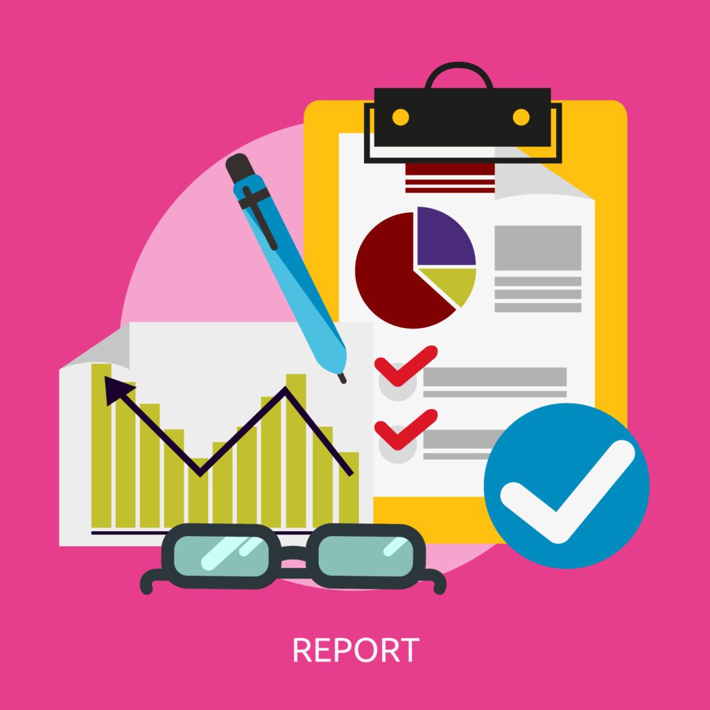 Report Conceptual Illustration Design